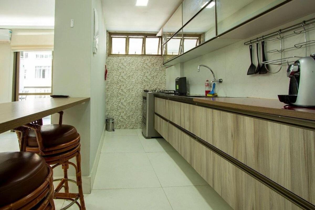 Flat Praia De Copacabana - Pe Na Areia Рио де Жанейро Екстериор снимка