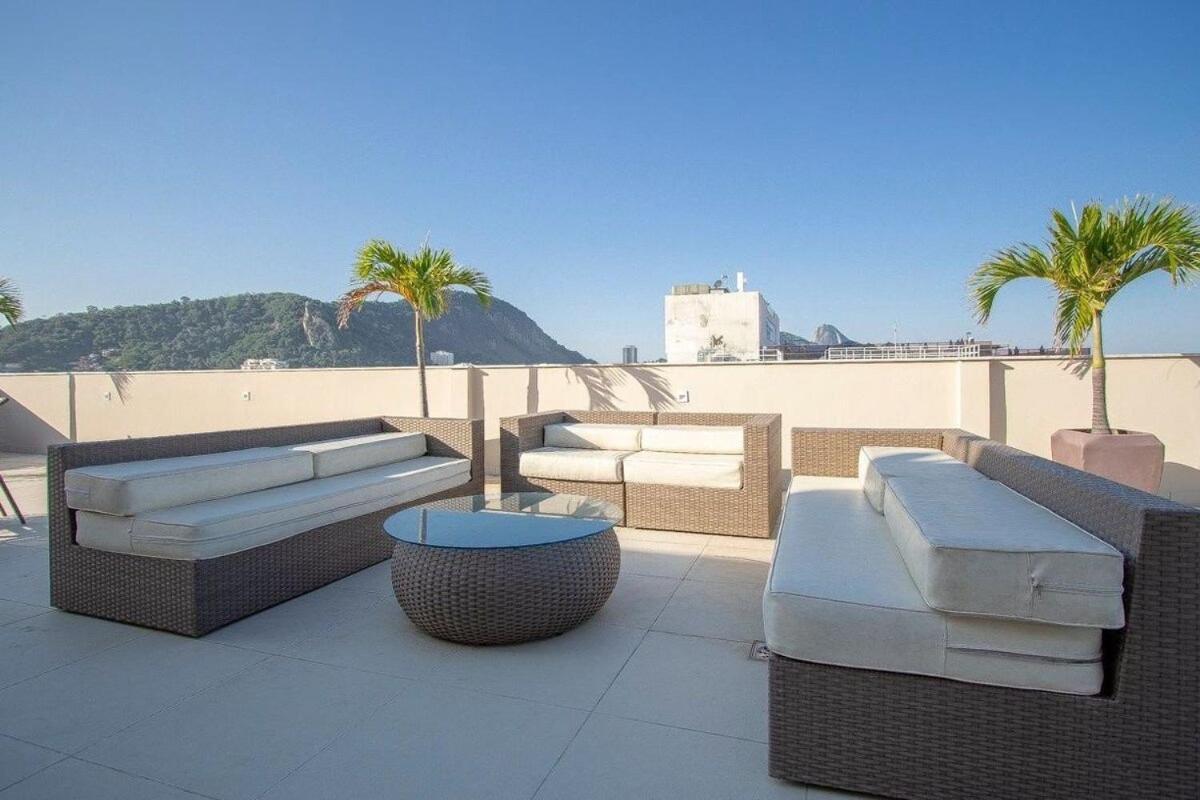 Flat Praia De Copacabana - Pe Na Areia Рио де Жанейро Екстериор снимка